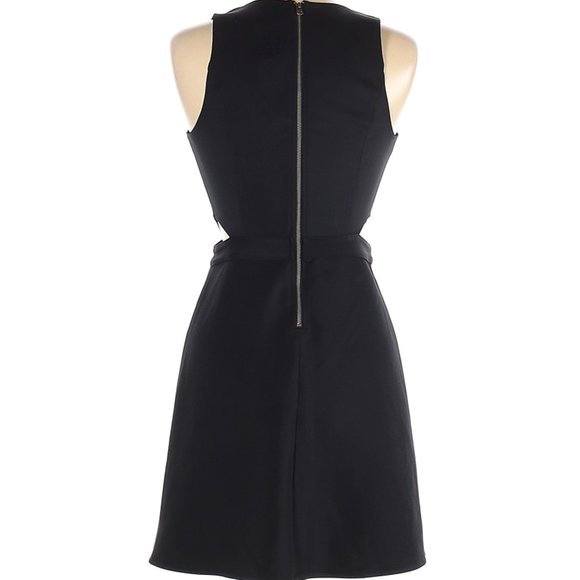 ABERCROMBIE & FITCH SOLID BLACK DRESS - Picture 2 of 2